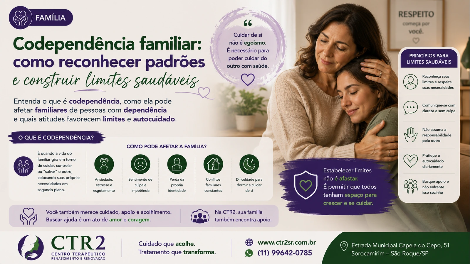 Aperto de mãos representando apoio, confiança e construção de limites saudáveis